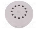 Ventilation seal; elastomer thermoplastic TPE; IP44; light grey SPELSBERG