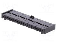 Connector: wire-board; plug; female; PIN: 20; Minimodul; 125VAC LUMBERG