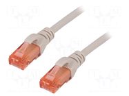 Patch cord; RJ45 plug,both sides; U/UTP; 6; stranded; Cu; LSZH DIGITUS