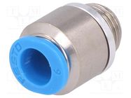 Push-in fitting; threaded,straight; -0.95÷6bar; Thread: G 1/8" FESTO