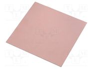 Laminate; FR4,epoxy resin; 1.5mm; L: 100mm; W: 100mm; double sided 