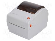 Label printer; Interface: Ethernet,serial,USB; 127mm/s; Plug: EU QOLTEC