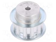 Belt pulley; T10; W: 16mm; whell width: 31mm; Ø: 36.35mm; aluminium OPTIBELT