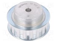 Belt pulley; T10; W: 16mm; whell width: 31mm; Ø: 55.45mm; aluminium OPTIBELT