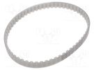 Timing belt; AT10; W: 16mm; H: 5mm; Lw: 580mm; Tooth height: 2.5mm OPTIBELT