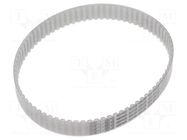 Timing belt; AT5; W: 16mm; H: 2.7mm; Lw: 390mm; Tooth height: 1.2mm OPTIBELT