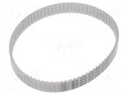 Timing belt; AT5; W: 16mm; H: 2.7mm; Lw: 390mm; Tooth height: 1.2mm OPTIBELT