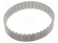 Timing belt; T10; W: 25mm; H: 4.5mm; Lw: 370mm; Tooth height: 2.5mm OPTIBELT