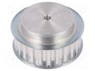 Belt pulley; T10; W: 25mm; whell width: 40mm; Ø: 77.75mm; aluminium OPTIBELT