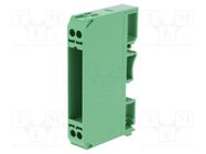 Enclosure: for DIN rail mounting; polycarbonate; green; UL94V-0 DEGSON ELECTRONICS