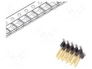 Connector: pin strips; pin header; male; PIN: 10; SMT; Minitek127® AMPHENOL COMMUNICATIONS SOLUTIONS