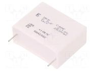 Capacitor: polypropylene; 2.2uF; THT; ESR: 7.2mΩ; C4AF; ±10%; 38V/μs KEMET