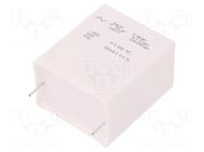 Capacitor: polypropylene; 7.5uF; 250VAC; Ioper.max: 11.3A; THT KEMET