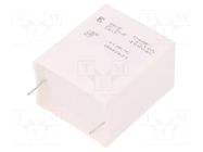 Capacitor: polypropylene; 2.2uF; THT; ESR: 4.7mΩ; C4AF; ±10%; 400VDC KEMET