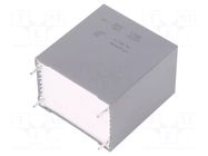 Capacitor: polypropylene; DC-Link; 12uF; THT; ESR: 4.1mΩ; C4AQ; ±5% KEMET