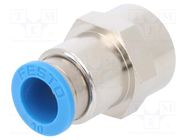 Push-in fitting; threaded,straight; -0.95÷6bar; Thread: G 3/8" FESTO