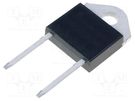 Diode: rectifying; THT; 1.2kV; 15A; tube; Ifsm: 200A; DOP3I; 53ns STMicroelectronics