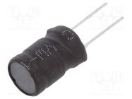 Inductor: wire; THT; 120uH; 3A; ±10%; Ø11.5x17.5mm; vertical FERROCORE