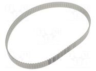 Timing belt; AT5; W: 16mm; H: 2.7mm; Lw: 1050mm; Tooth height: 1.2mm OPTIBELT