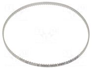 Timing belt; T2.5; W: 6mm; H: 1.3mm; Lw: 107.5mm; Tooth height: 0.7mm OPTIBELT