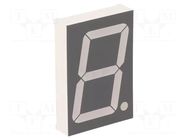 Display: LED; 7-segment; 45mm; 1.8"; No.char: 1; red; 30÷60mcd FORYARD