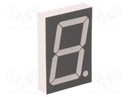 Display: LED; 7-segment; 45mm; 1.8"; No.char: 1; red; 30÷60mcd; anode FORYARD