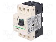 Motor breaker; 0.12/0.18kW; 230÷690VAC; for DIN rail mounting SCHNEIDER ELECTRIC