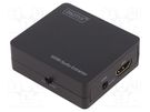 Converter; Features: supports DTS-HD/Dolby-True HD,PnP; black DIGITUS