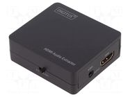 Converter; HDMI 1.2,HDMI 1.3,HDMI 1.4,HDMI 2.0; Features: PnP DIGITUS