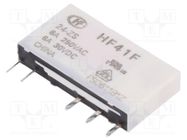 Relay: electromagnetic; SPDT; Ucoil: 24VDC; 6A; 6A/250VAC; 6A/30VDC HONGFA RELAY