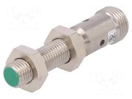 Sensor: inductive; OUT: PNP / NO; 0÷2mm; 10÷30VDC; M8; IP67; 200mA BAUMER