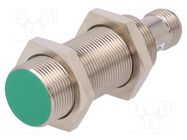 Sensor: inductive; OUT: PNP / NO; 0÷8mm; 10÷30VDC; M18; IP67; 200mA BAUMER