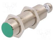 Sensor: inductive; OUT: PNP / NO; 0÷8mm; 10÷30VDC; M18; IP67; 200mA BAUMER