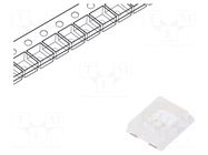 LED; green; SMD; 2835; 3800÷4300mcd; 2.8÷3.6VDC; 2.8x3.5x0.75mm OPTOFLASH