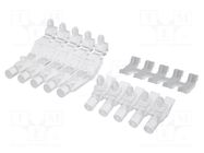 Fiber for LED; Ø3mm; No.of mod: 10; round; Front: flat MENTOR