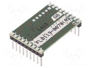 Module: RF; FM transceiver; FM,FSK; 869MHz; RS232; -100dBm; 3VDC AUREL