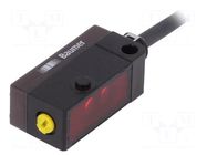 Sensor: photoelectric; Range: 5÷200mm; PNP; DARK-ON,LIGHT-ON; 2m BAUMER
