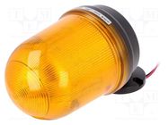 Signaller: lighting; flashing light,continuous light; amber QLIGHT