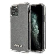 Guess GUHCN65PCGLSI iPhone 11 Pro Max silver/silver hard case Glitter, Guess