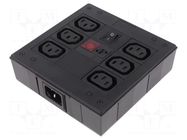 Connector: AC supply; splitter; 10A; 250VAC; C13 (F),C14 (E) BULGIN