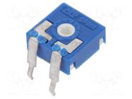 Potentiometer: mounting; single turn,horizontal; 250kΩ; 0.15W ACP