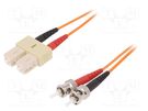Fiber patch cord; OM1; SC/UPC,ST/UPC; 2m; LSZH; orange LAPP