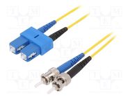 Fiber patch cord; OS2; SC/UPC,ST/UPC; 2m; Optical fiber: 9/125um LAPP
