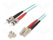 Fiber patch cord; OM3; LC/UPC,ST/UPC; 2m; Optical fiber: 50/125um LAPP