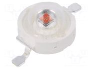 Power LED; amber; EMITER; 130°; 700mA; 587÷597nm; 99.6÷147.7lm; 3W ProLight Opto