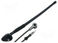 Antenna; 0.4m; Alfa Romeo,Fiat,Lancia; rubber mast; 2m 4CARMEDIA
