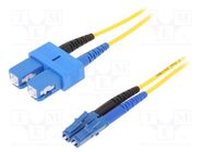 Fiber patch cord; OS2; LC/UPC,SC/UPC; 2m; Optical fiber: 9/125um LAPP