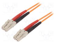 Fiber patch cord; OM2; LC/UPC,both sides; 2m; LSZH; orange LAPP