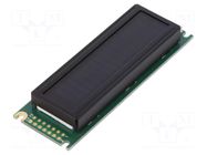 Display: LCD; alphanumeric; VA Negative; 16x2; 85x30x12.7mm; LED POWERTIP