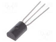 Transistor: NPN; bipolar; Darlington; 50V; 1A; 1W; TO92L NTE Electronics